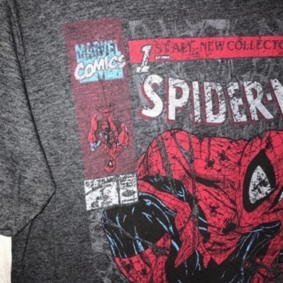 NWT Marvel Spider-Man Comic Book Tee - Picture 3 of 4